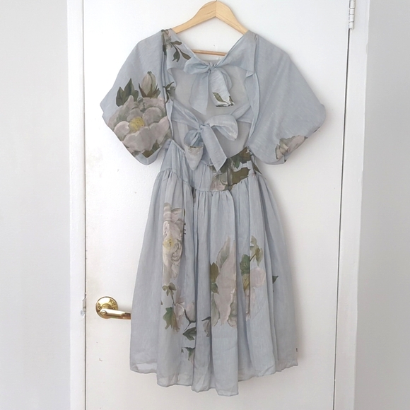 NWT & other stories linen silk dress xs - Picture 5 of 7